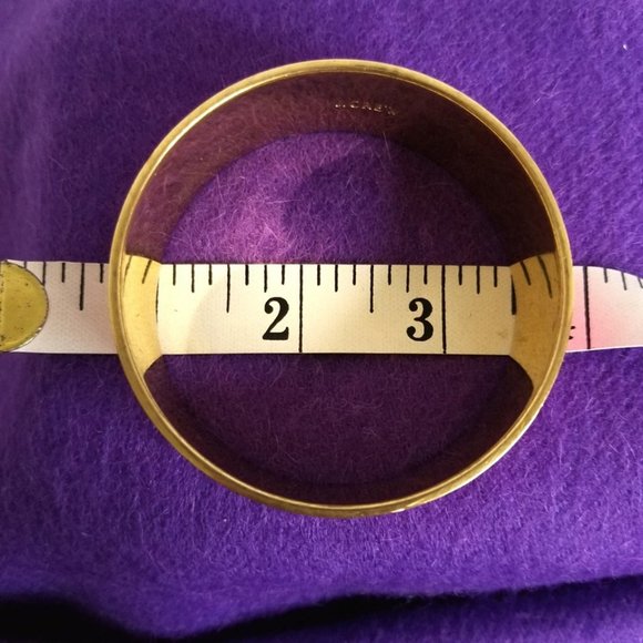 J.Crew Wide Pink Bangle Bracelet - Picture 2 of 4